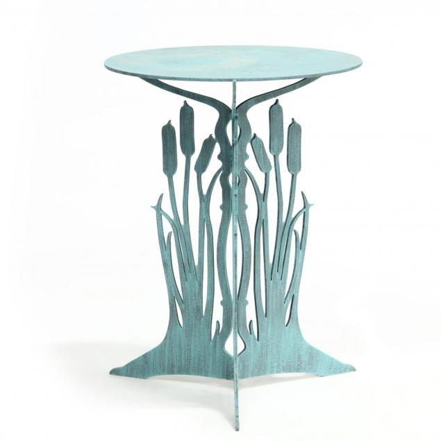 iron-cat-tail-side-table