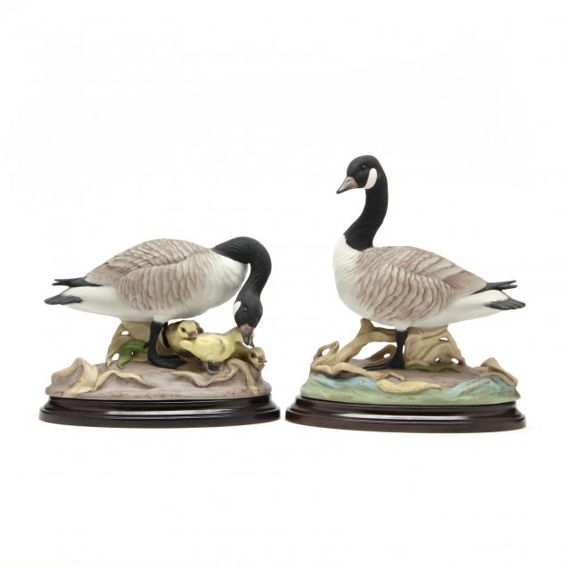 pair-of-boehm-porcelain-canada-geese