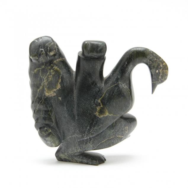 surrealistic-inuit-stone-carving