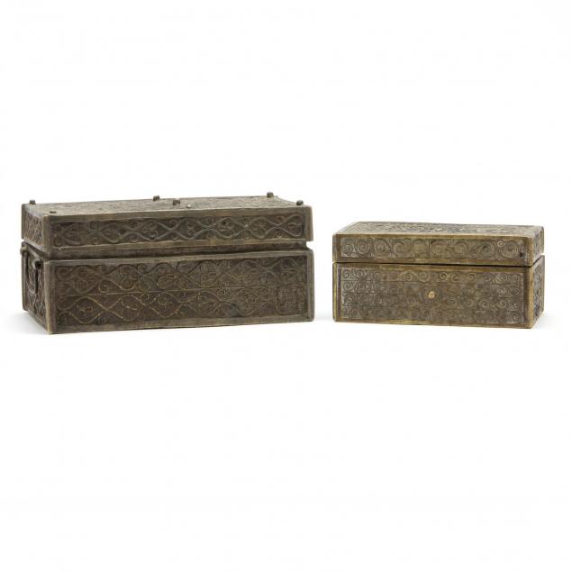two-antique-brass-filigree-betel-boxes