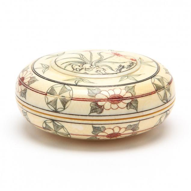 small-japanese-ivory-trinket-box