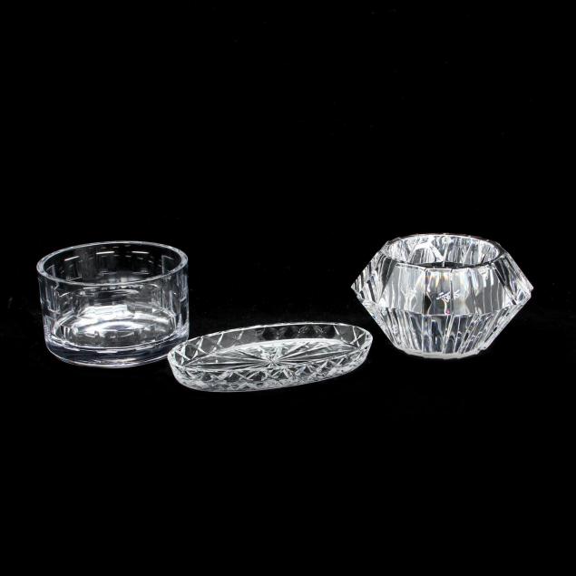 three-cut-crystal-table-accessories-orrefors-rosenthal