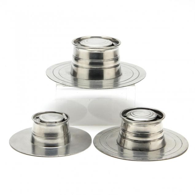 three-antique-pewter-inkwells