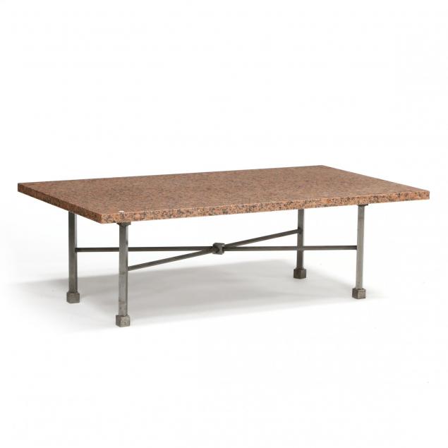 modernist-granite-top-coffee-table