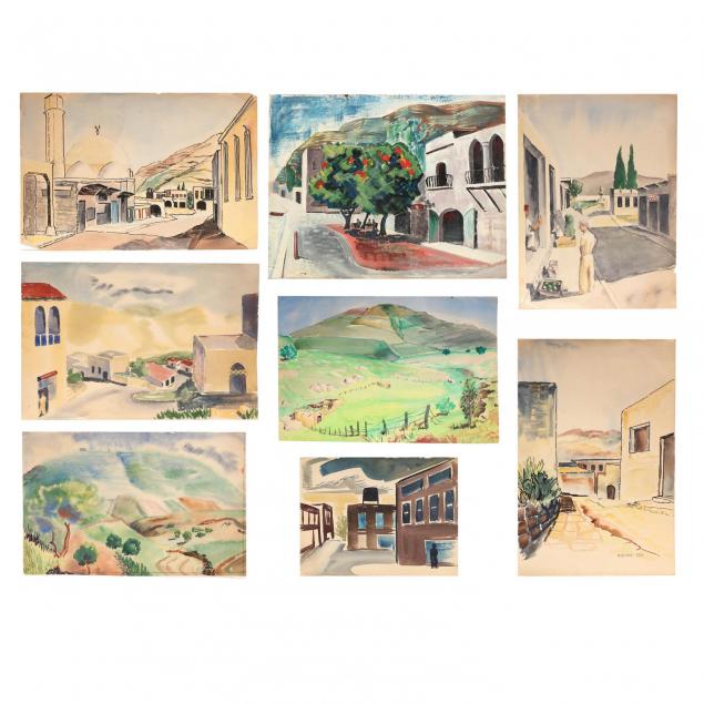 ben-rouzie-eight-unframed-original-works