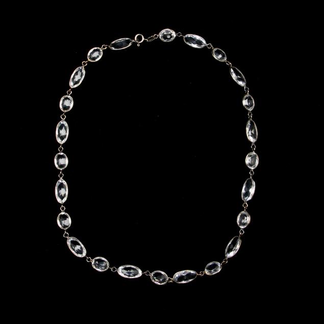 vintage-silver-and-glass-bead-necklace-italy