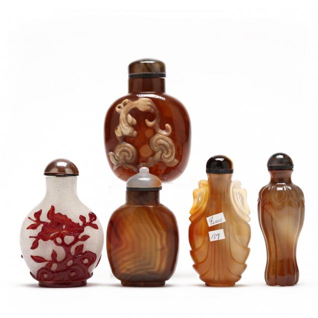 five-chinese-snuff-bottles