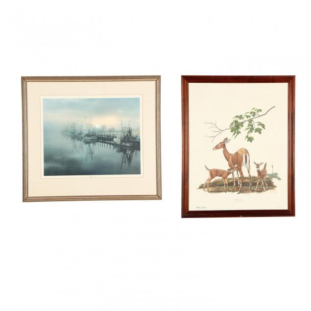 two-framed-prints-by-20th-century-artists