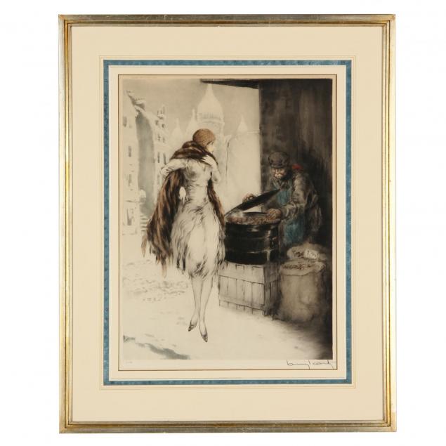 louis-icart-fr-1888-1950-i-marchande-de-marrons-chestnut-seller-i