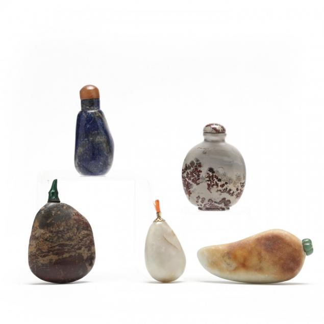 five-chinese-snuff-bottles