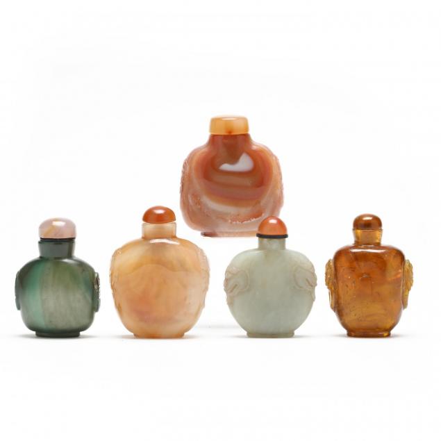 five-chinese-snuff-bottles