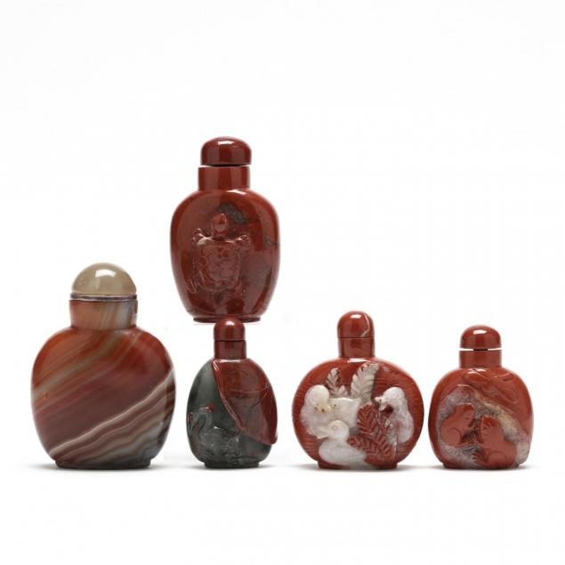 five-chinese-snuff-bottles