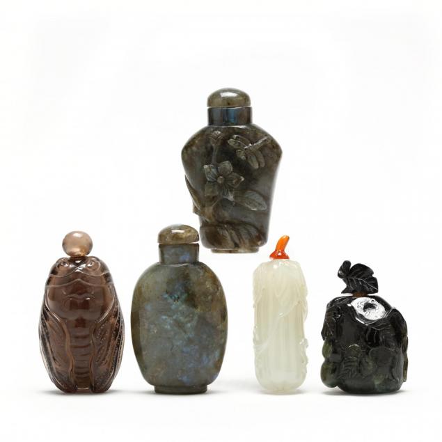 five-chinese-snuff-bottles