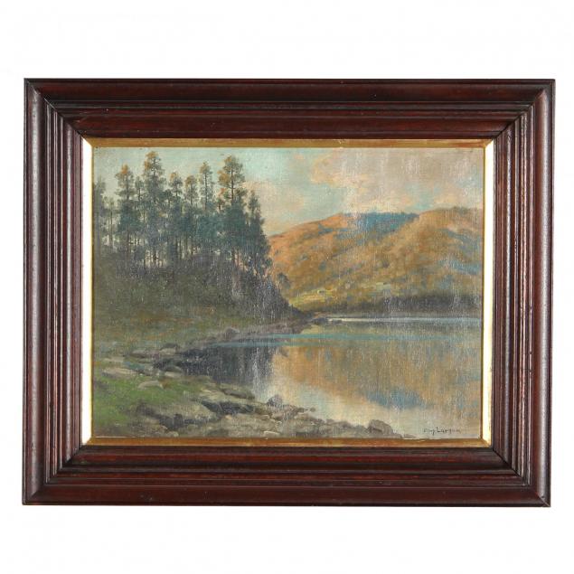 antique-scandinavian-landscape-painting