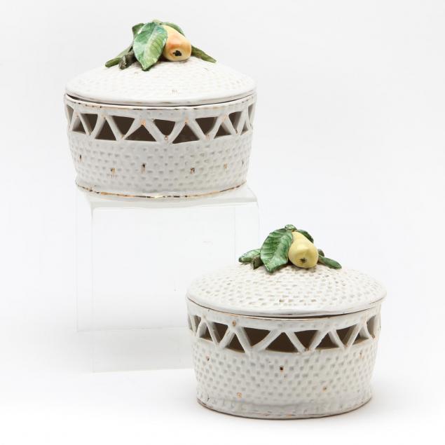 pair-of-italian-lidded-ceramic-baskets