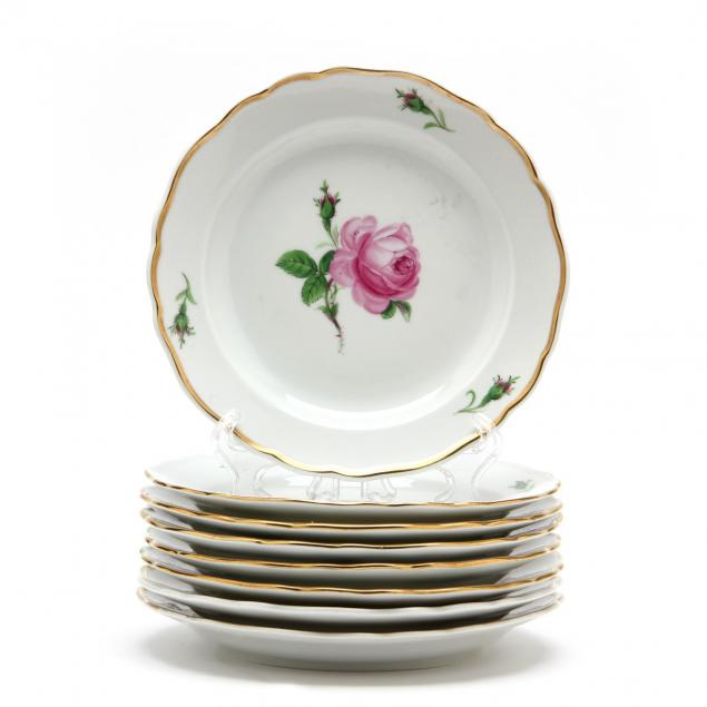 eight-meissen-luncheon-plates