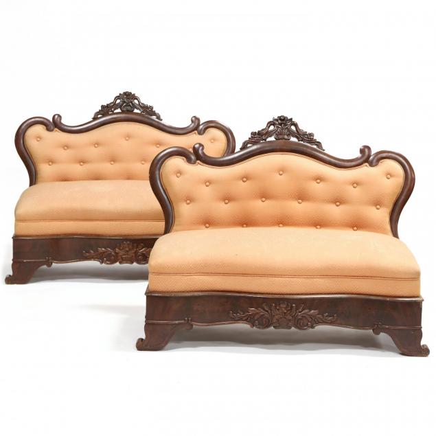 pair-of-american-classical-bustle-benches