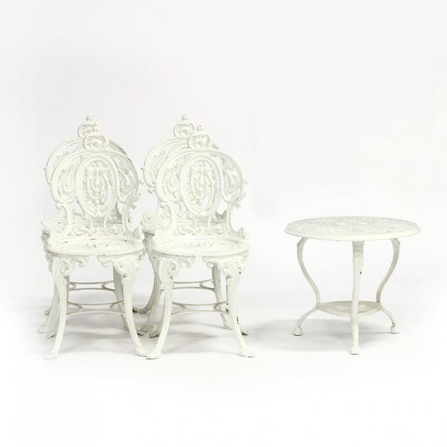 vintage-cast-aluminum-garden-chairs-and-low-table