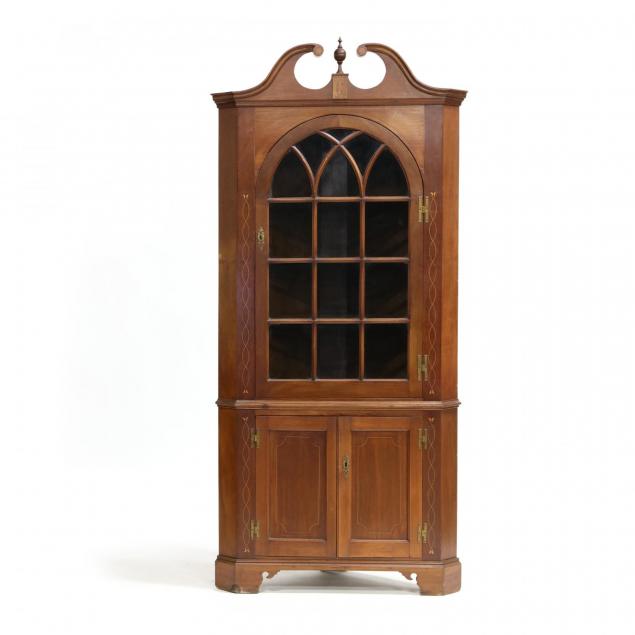 federal-style-inlaid-corner-cupboard