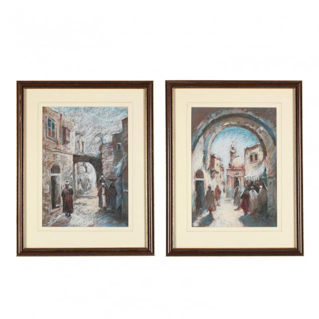 pair-of-orientalist-scenes-in-pastel