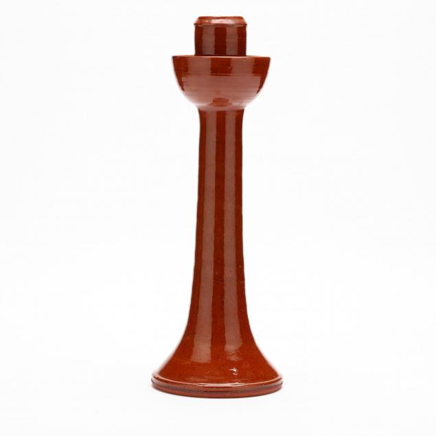 nc-art-pottery-candlestick-ben-owen-iii