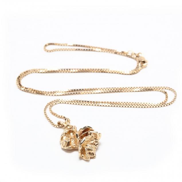 gold-nugget-necklace