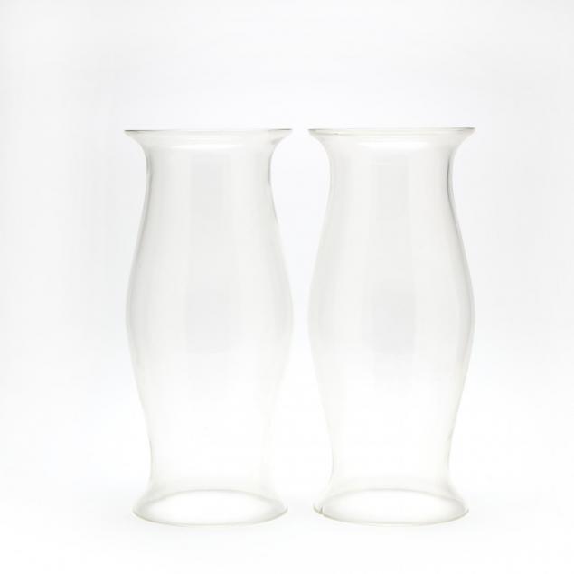 large-pair-of-blown-glass-hurricane-shades