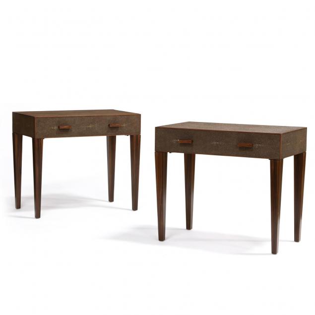 modern-history-pair-of-faux-shagreen-and-rosewood-stands