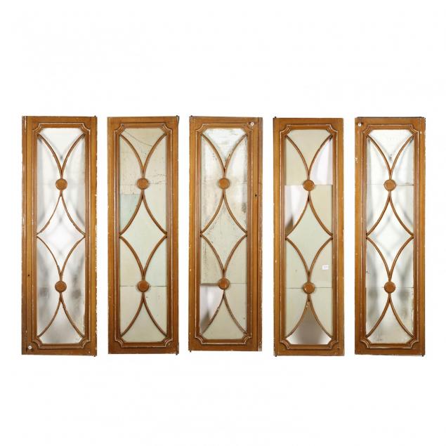 set-of-five-faux-grain-painted-architectural-panels