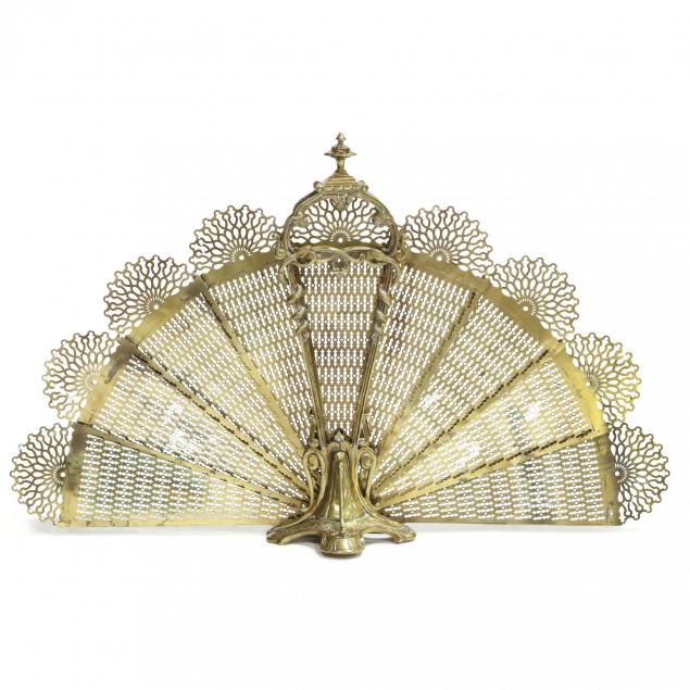 victorian-brass-fan-form-fire-screen