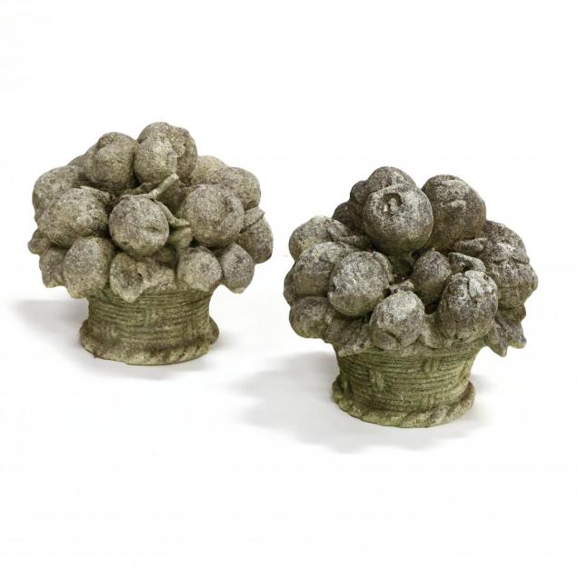 pair-of-cast-stone-fruit-baskets