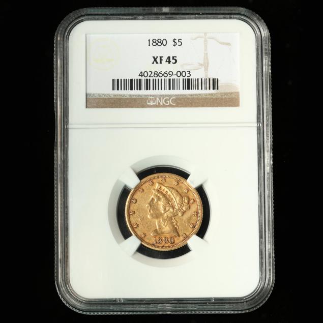 1880-5-gold-liberty-head-half-eagle