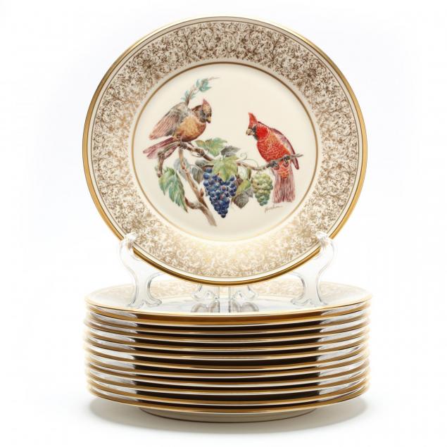 set-of-thirteen-lenox-boehm-bird-plates