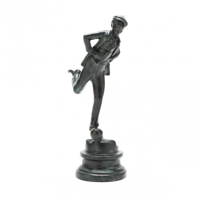 maitland-smith-bronze-sculpture-of-boy-playing-ball