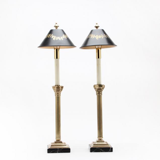 pair-of-corinthian-column-table-lamps