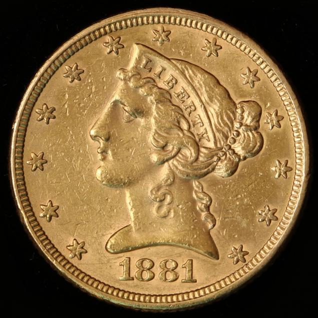 1881-5-gold-liberty-head-half-eagle