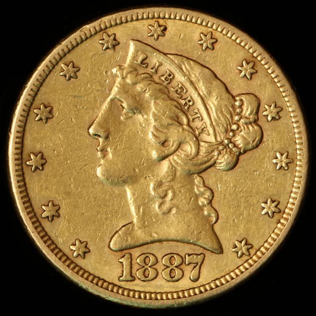 1887-s-5-gold-liberty-head-half-eagle