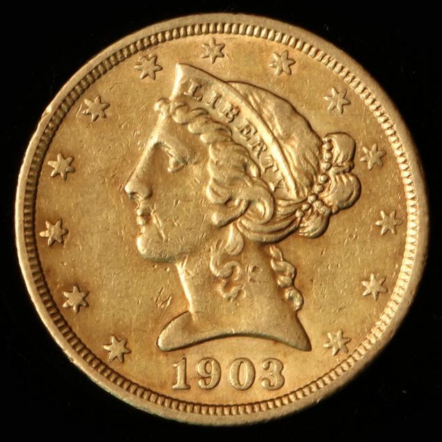 1903-s-5-gold-liberty-head-half-eagle