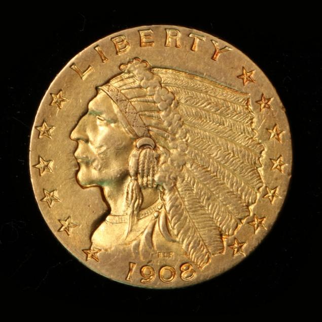 1908-2-50-gold-indian-head-quarter-eagle