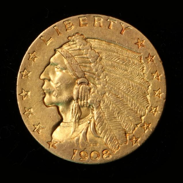 1908-2-50-gold-indian-head-quarter-eagle