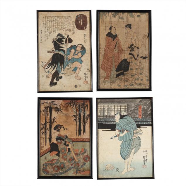 four-japanese-woodblock-prints