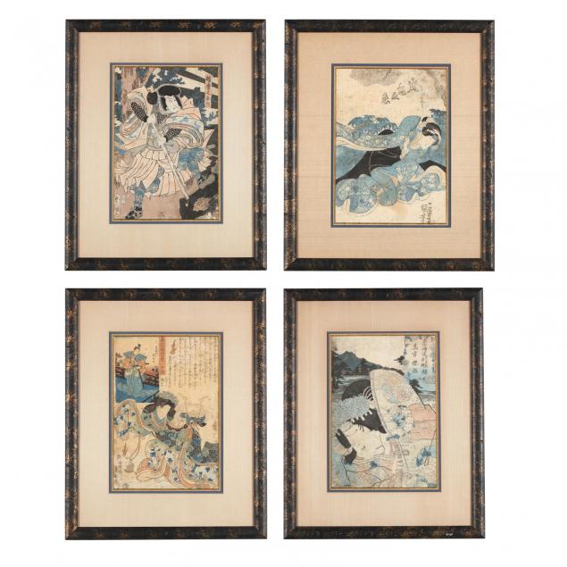 four-japanese-woodblock-prints