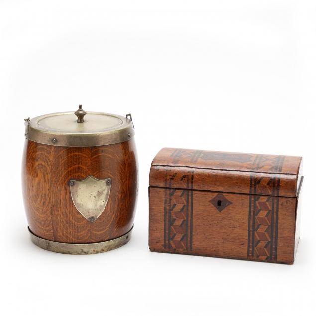antique-humidor-and-tea-caddy