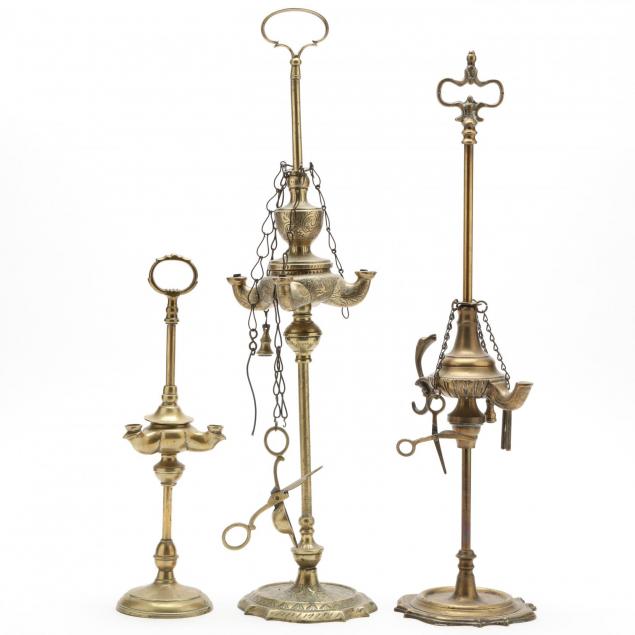 three-antique-italian-whale-oil-lamps
