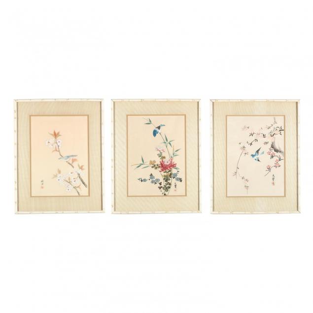 three-chinese-decorative-paintings-on-silk