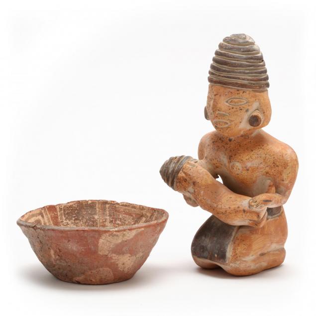 two-pre-columbian-style-pieces-of-pottery