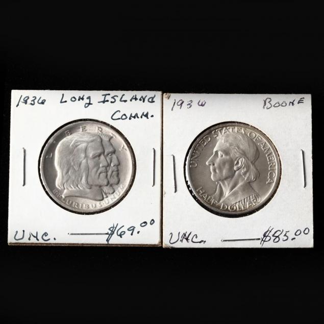 two-uncirculated-1936-commemorative-half-dollars