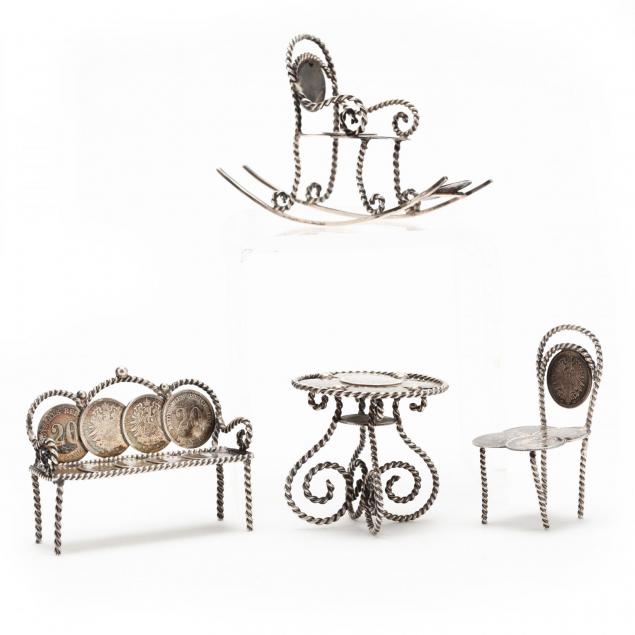 suite-of-antique-miniature-coin-furniture