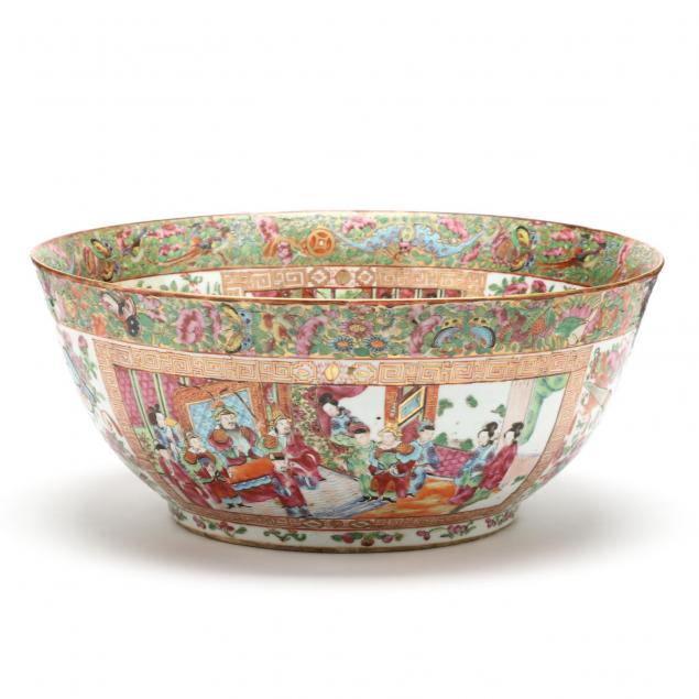 large-rose-canton-medallion-punch-bowl