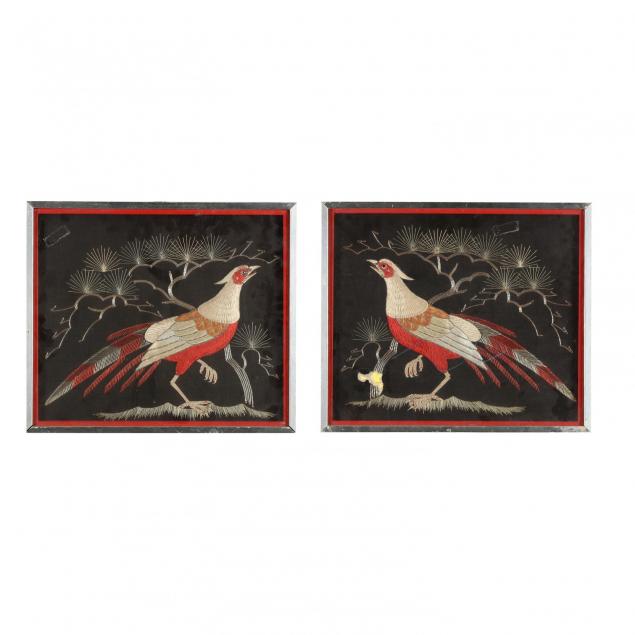a-pair-of-japanese-silk-silver-embroideries